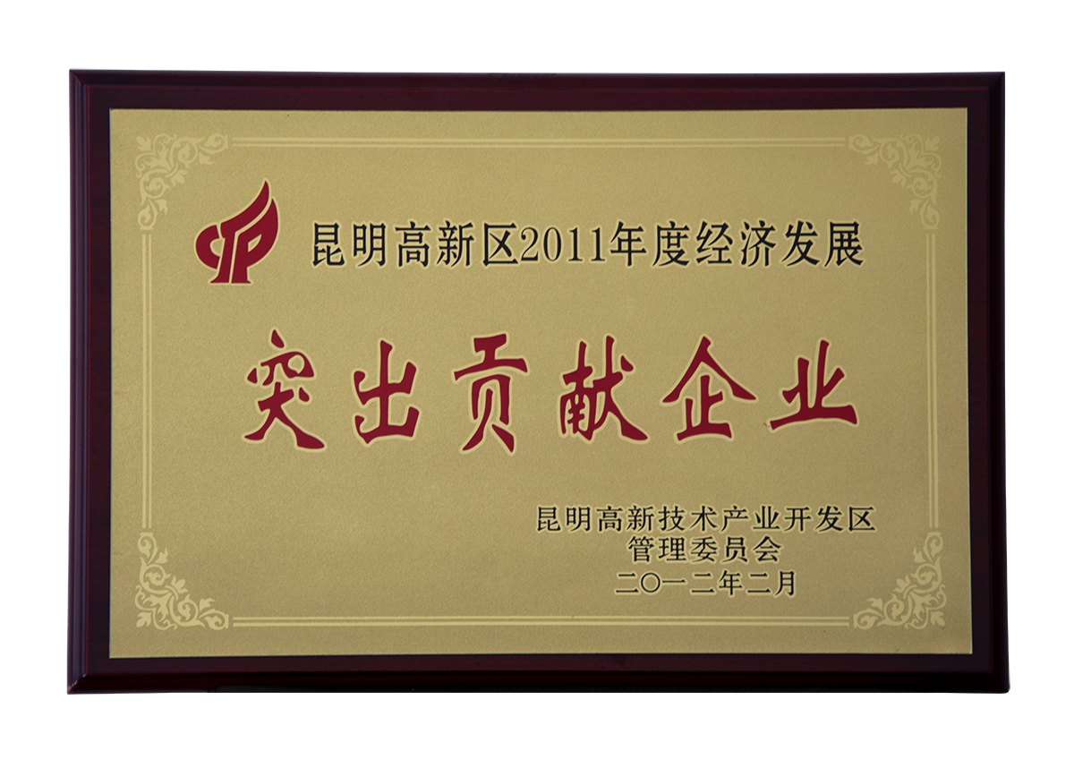 突出贡献企业