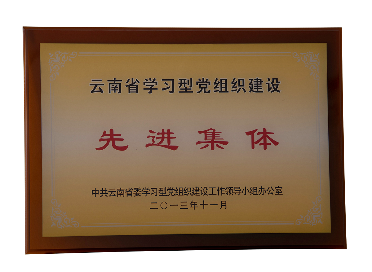 云南省学习型党组织建设先进集体